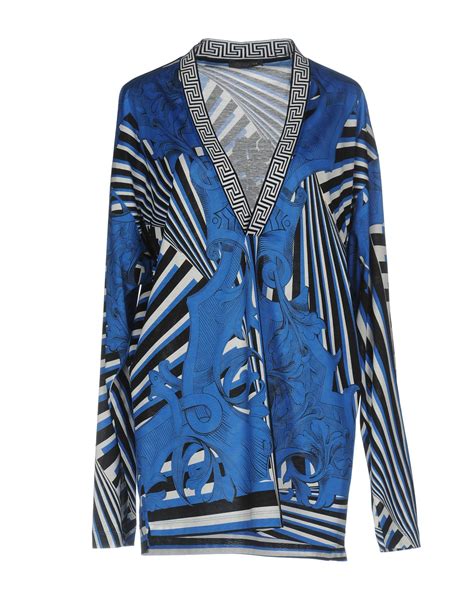 versace blue dress blose|versace blouse sale.